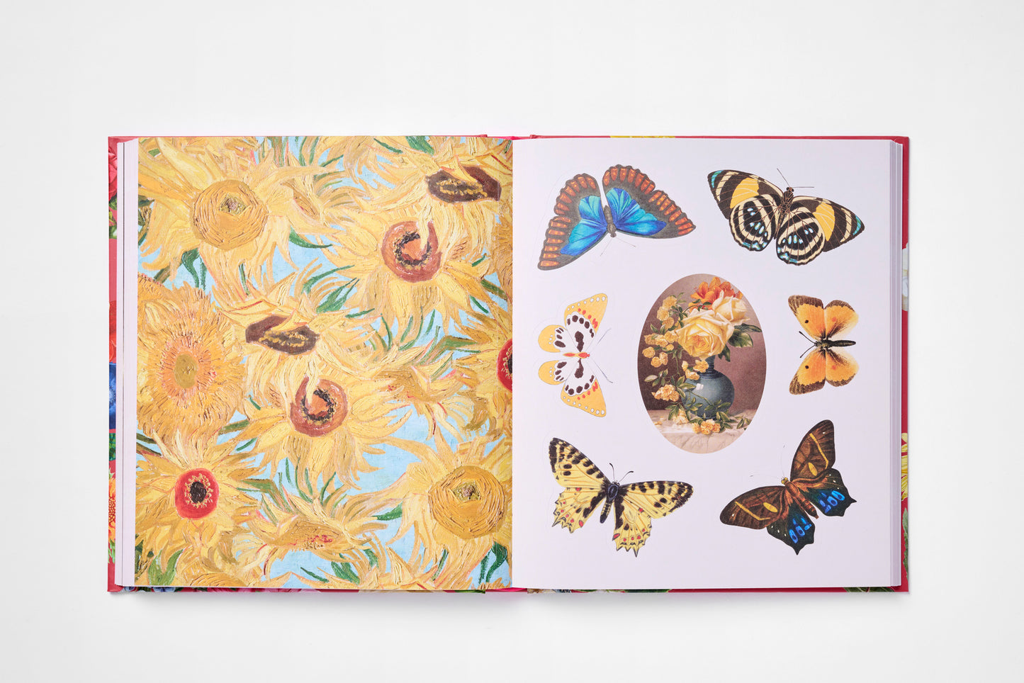 The Sticker Treasury of Blooms and Butterflies