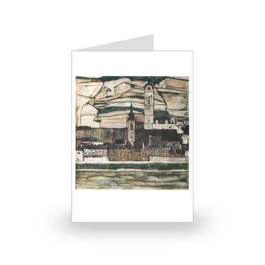 Egon Schiele: Living Landscapes: Exhibition Notecard [Large Single Card]