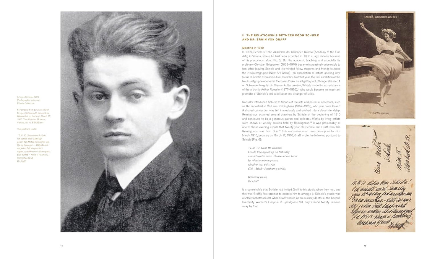 Egon Schiele: Portrait of Dr. Erwin Von Graff Exhibition Catalogue
