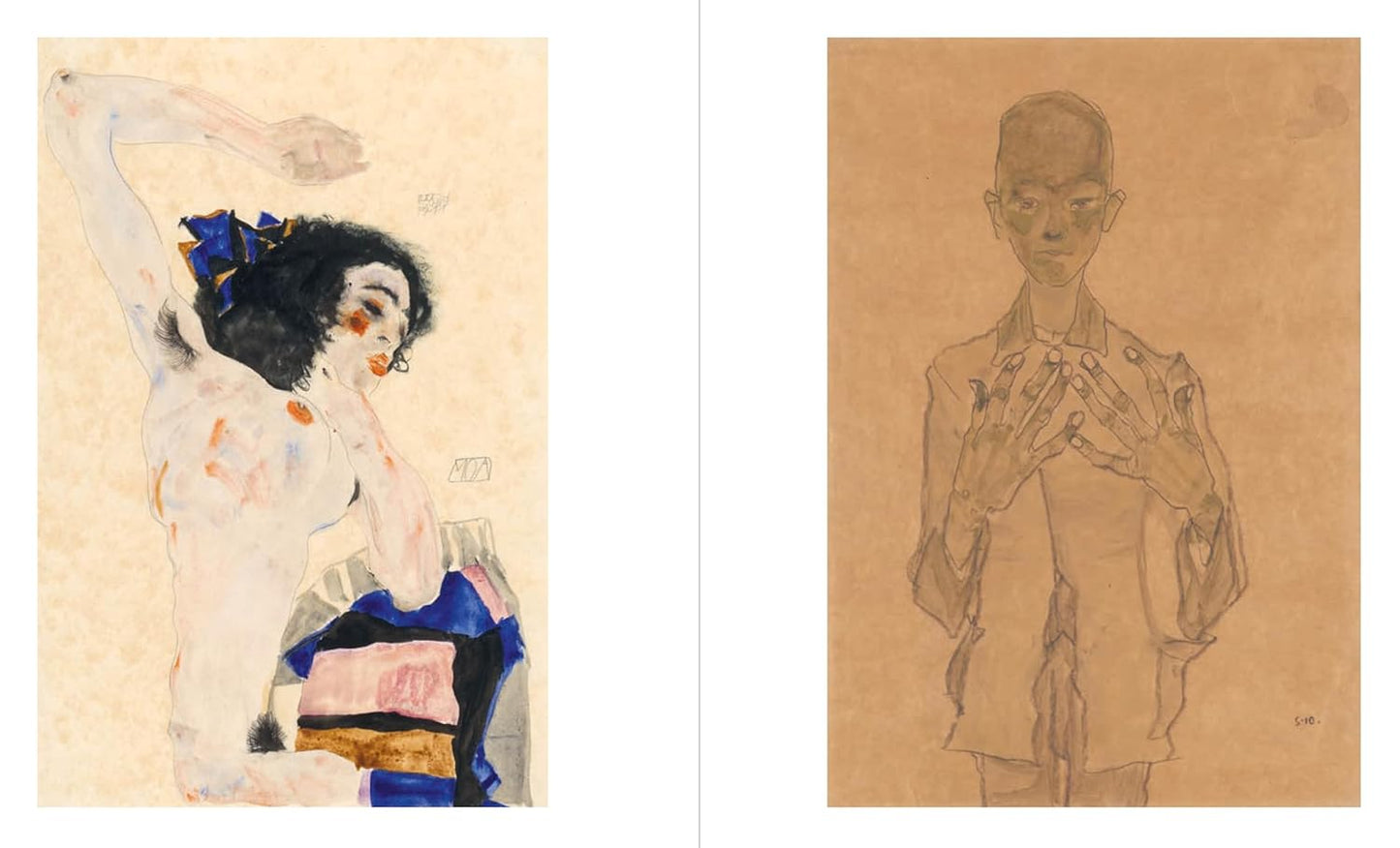 Egon Schiele: Portrait of Dr. Erwin Von Graff Exhibition Catalogue