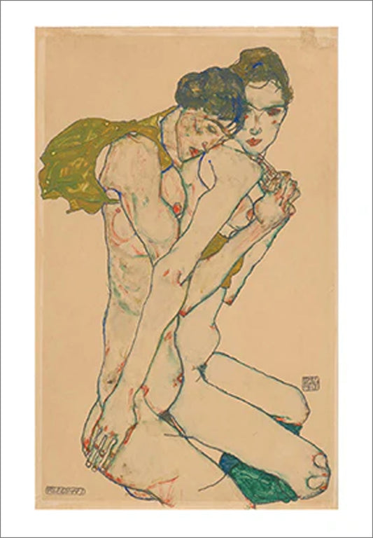 Egon Schiele: Friendship [Postcard]