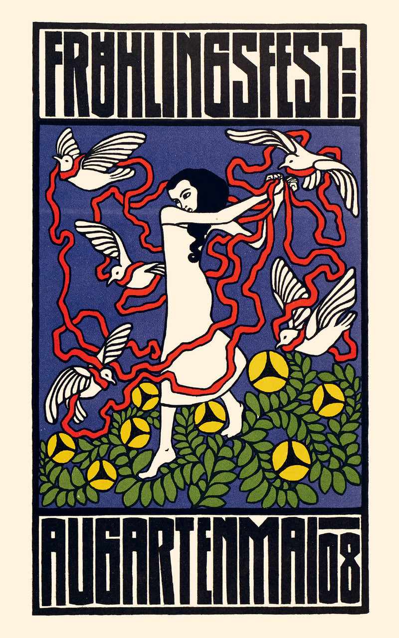 Secession Style: Graphic Art from Vienna 1900, Postcard 