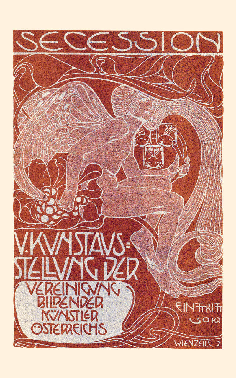 Secession Style: Graphic Art from Vienna 1900, Postcard 