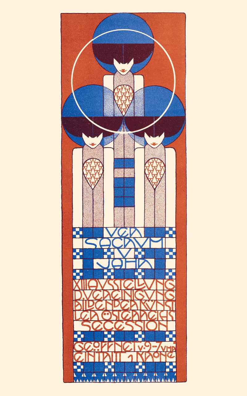 Secession Style: Graphic Art from Vienna 1900, Postcard 