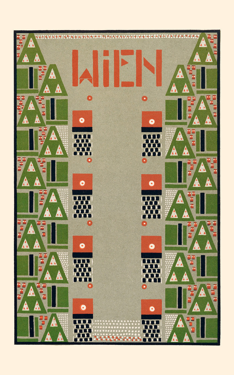 Secession Style: Graphic Art from Vienna 1900, Postcard 