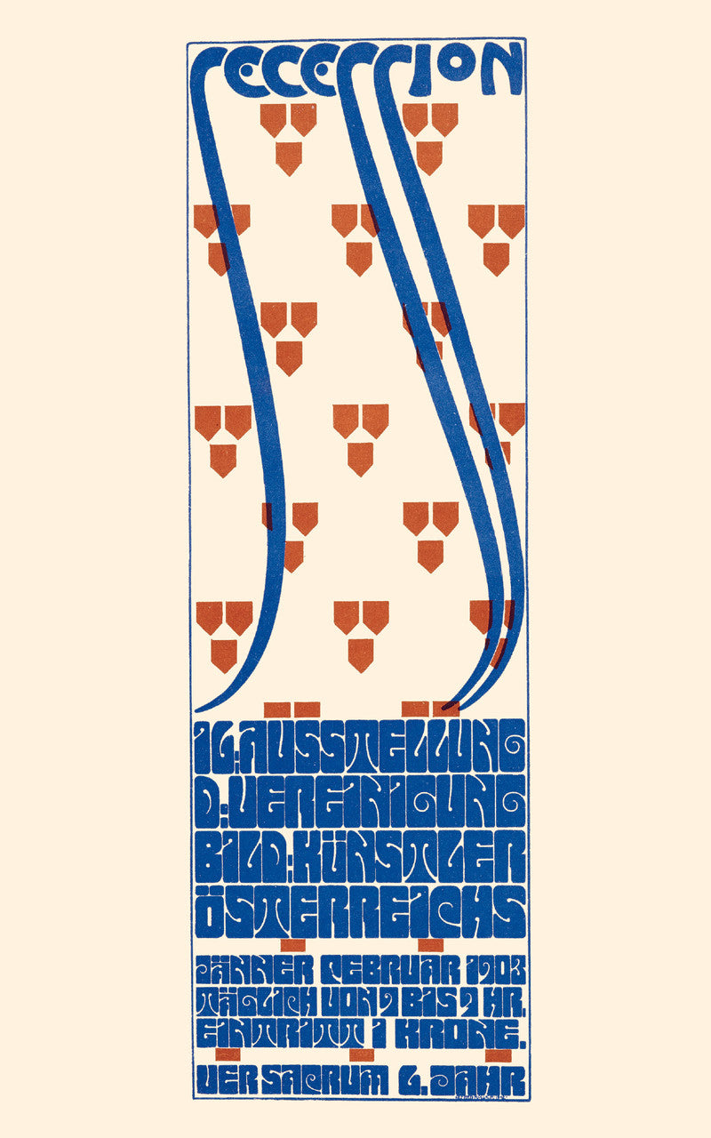 Secession Style: Graphic Art from Vienna 1900, Postcard 