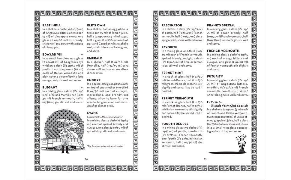 The Art of Cocktails by Frank Meier, Page Five