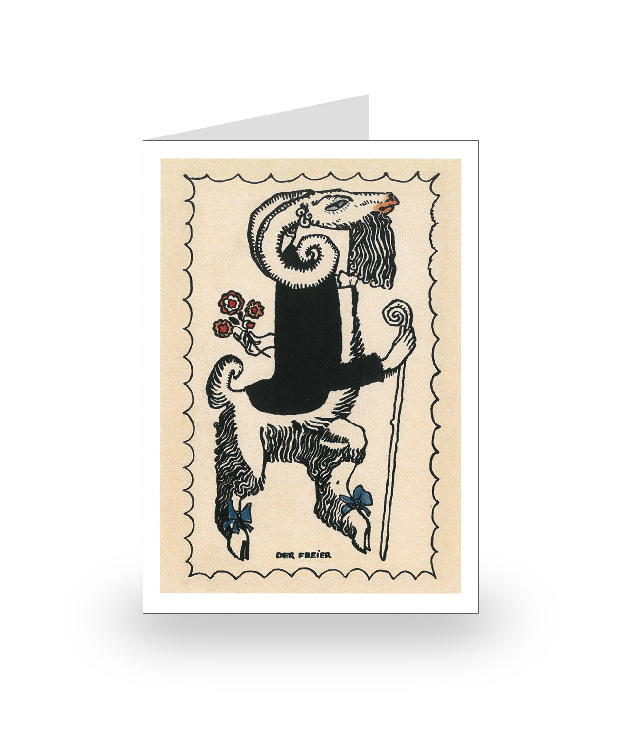 Wiener Werkstätte Creatures Notecard Set