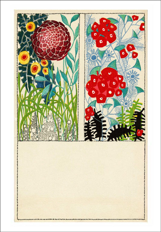 Maria Pranke: Flowers [Postcard]