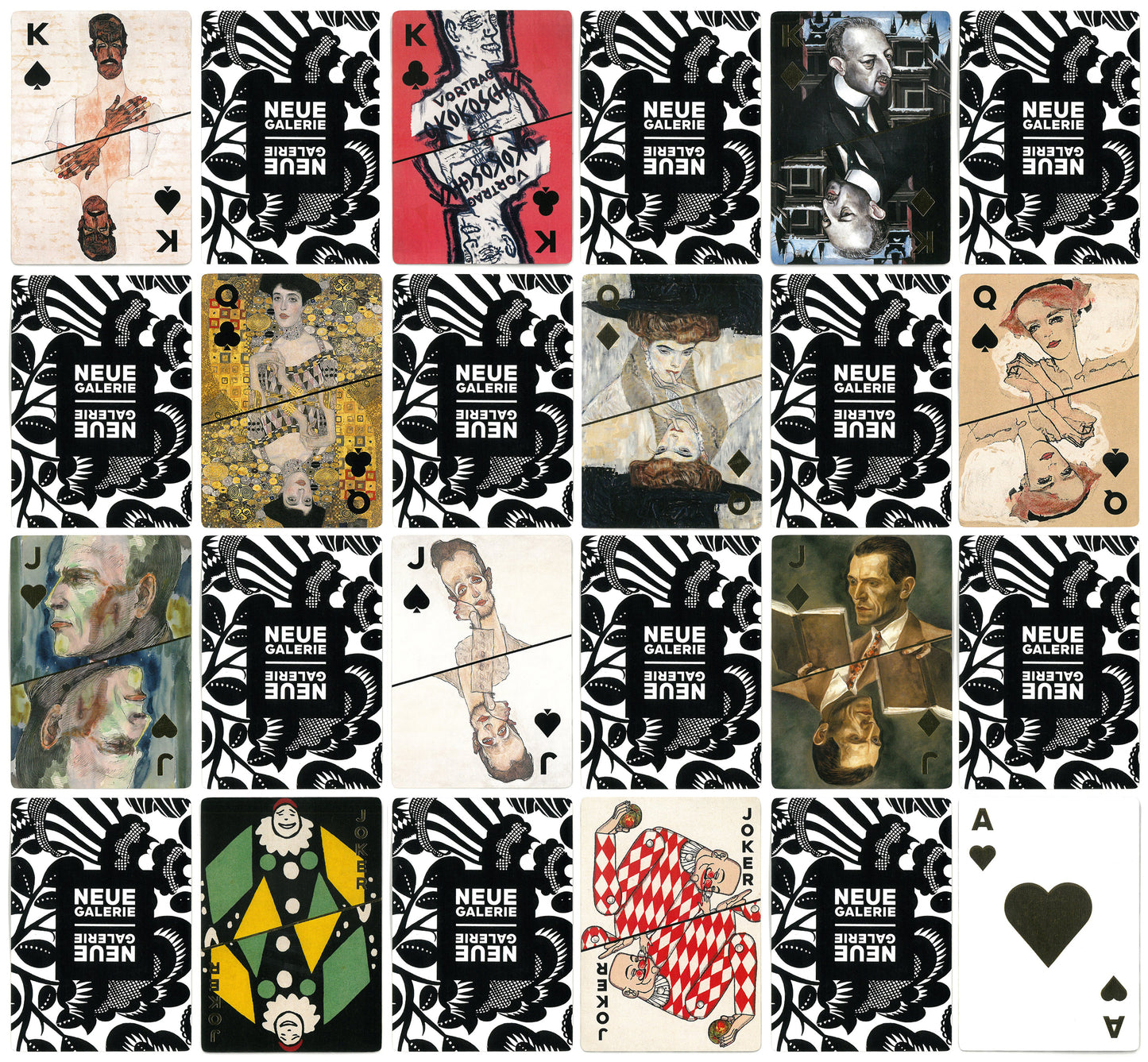 SOLD OUT - Neue Galerie Playing Cards
