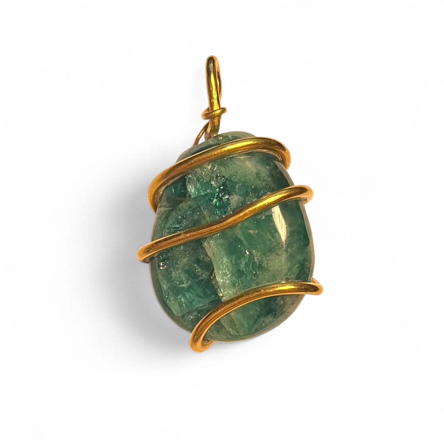 Gem Palace Emerald Snake Pendant