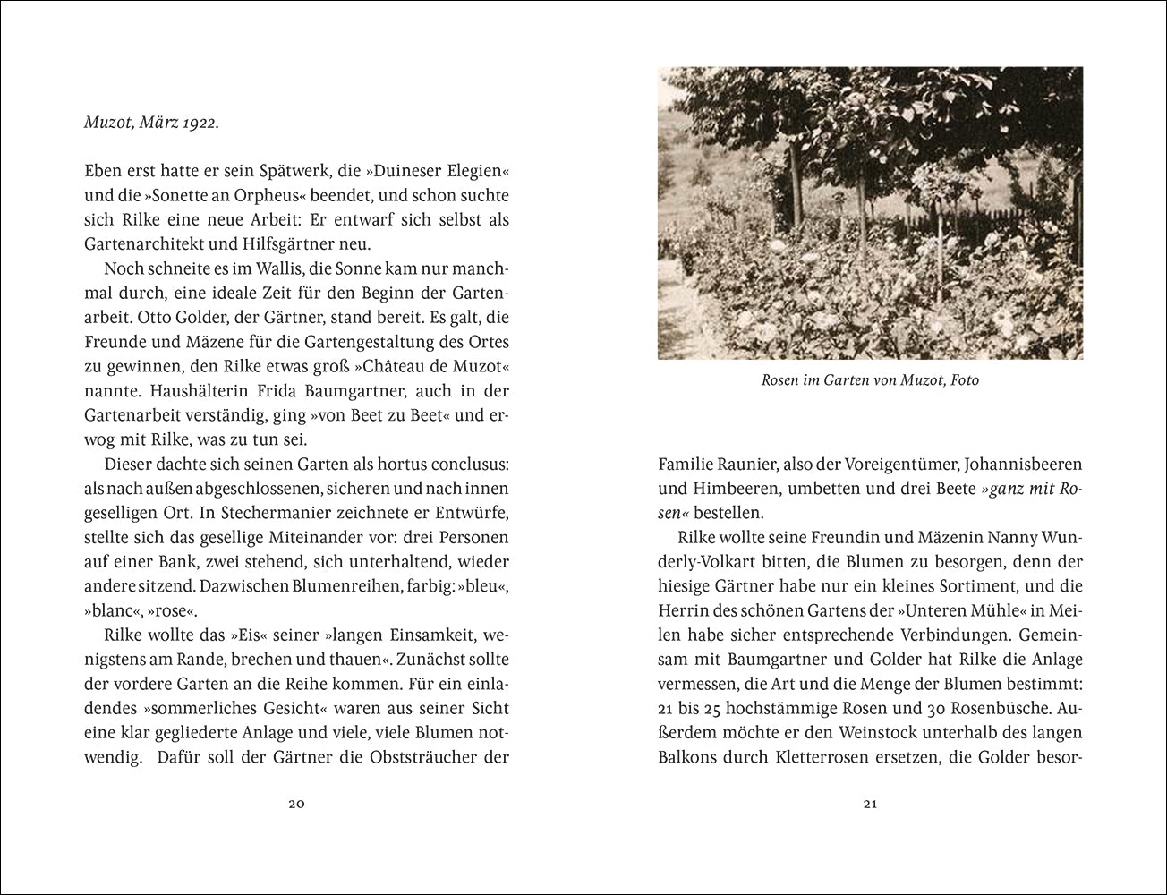 Rilke als Gartner von Sandra Richter and Anna Kinder Inner Page