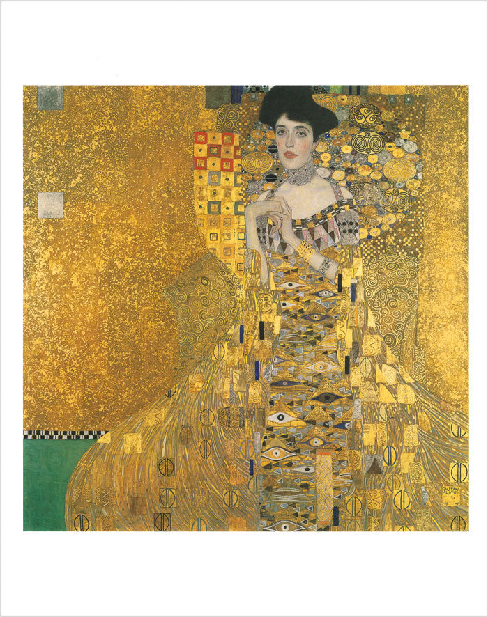 Gustav Klimt: Portrait of Adele Bloch-Bauer I [Giclée Print]