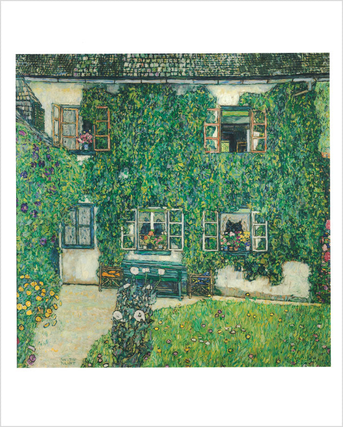 Gustav Klimt: Forester's House in Weissenbach II (Garden) [Giclée Print]