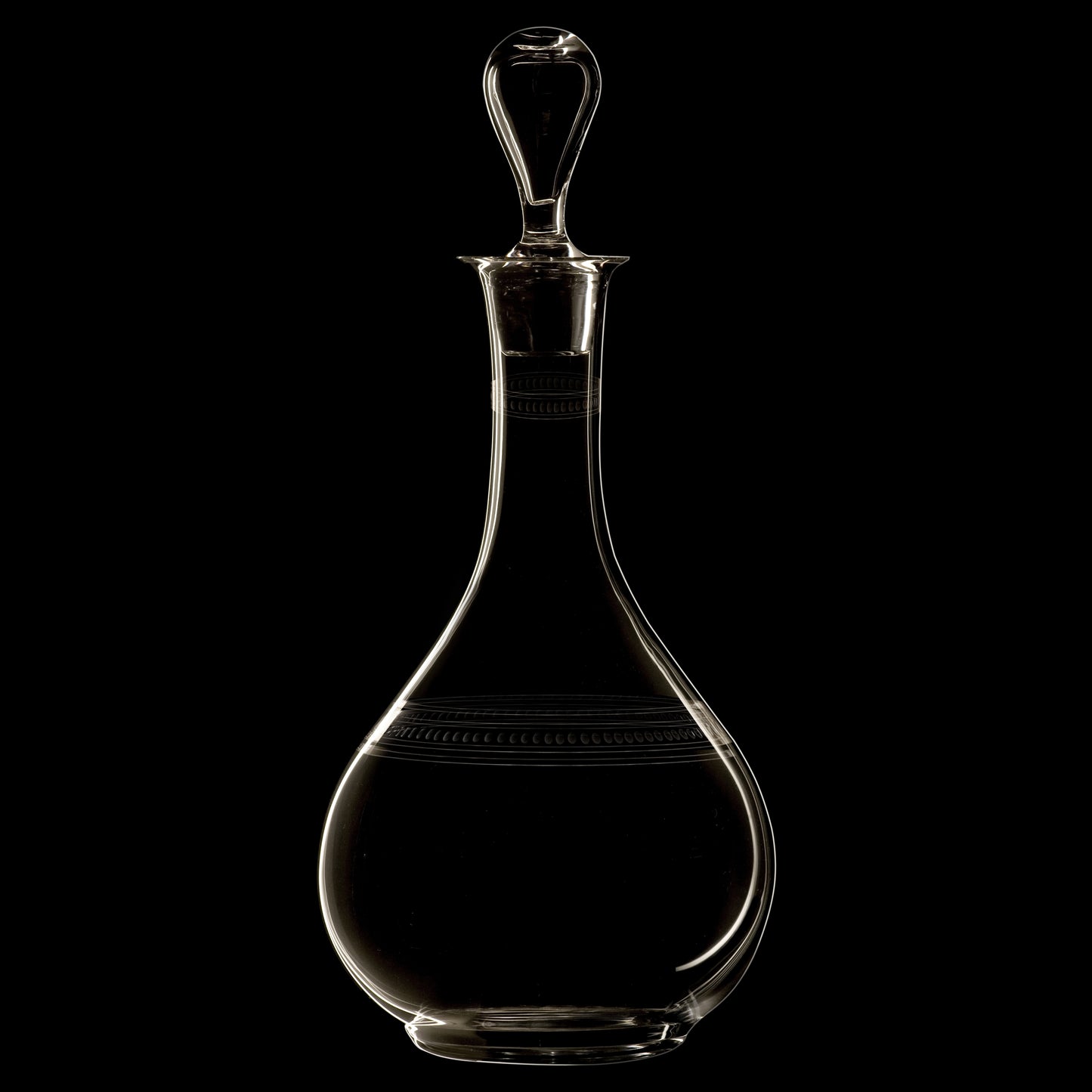 Service No. 4 Engraved Decanter