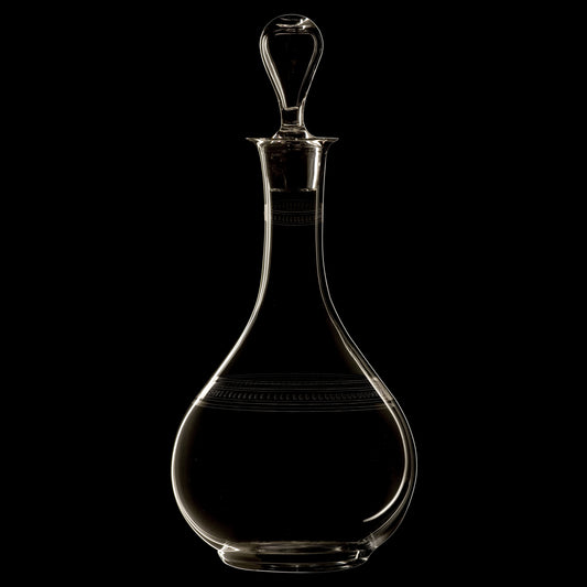 Service No. 4 Engraved Decanter