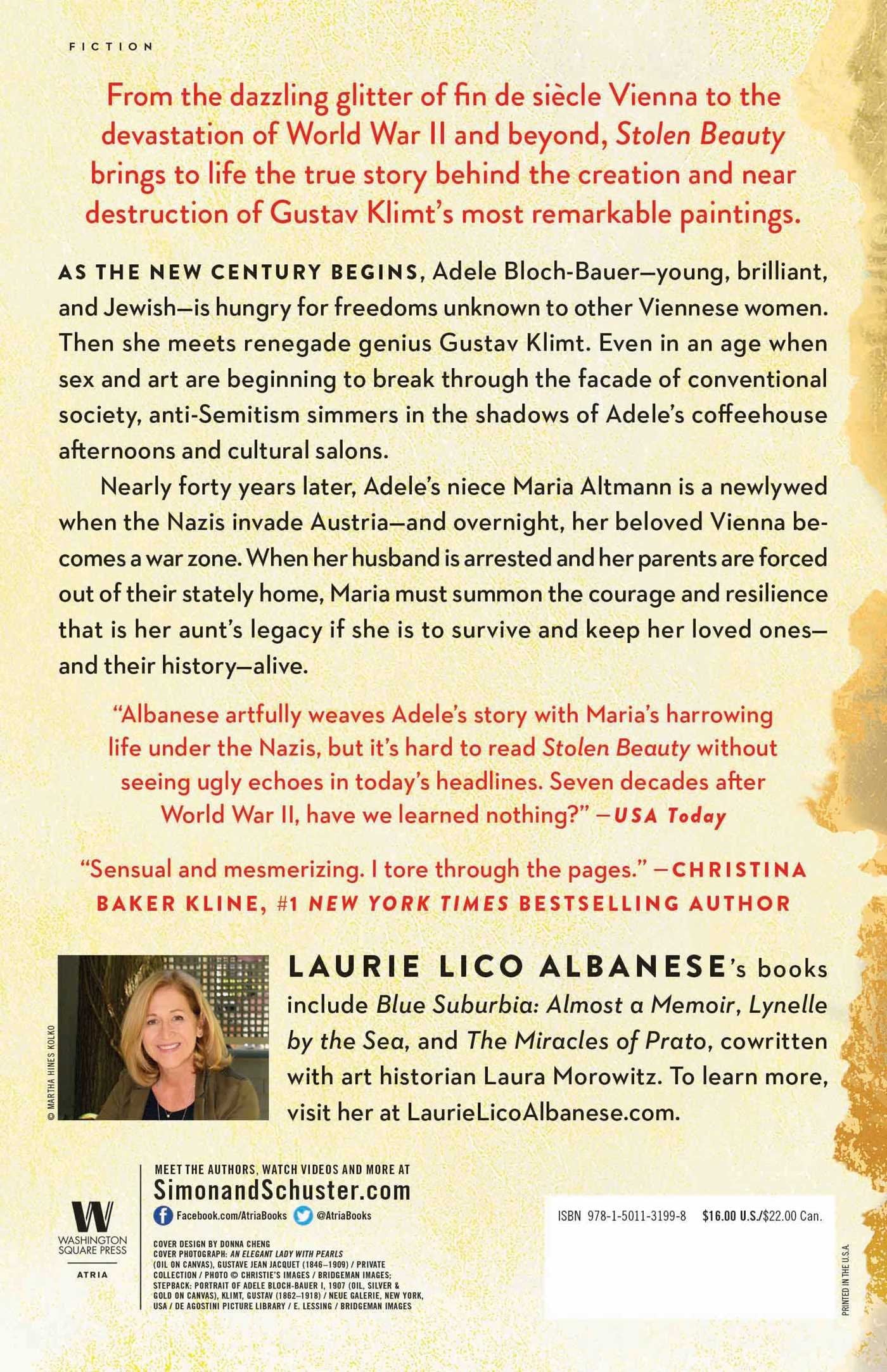 Stolen Beauty, a novel. By Laurie Lico Albanese.