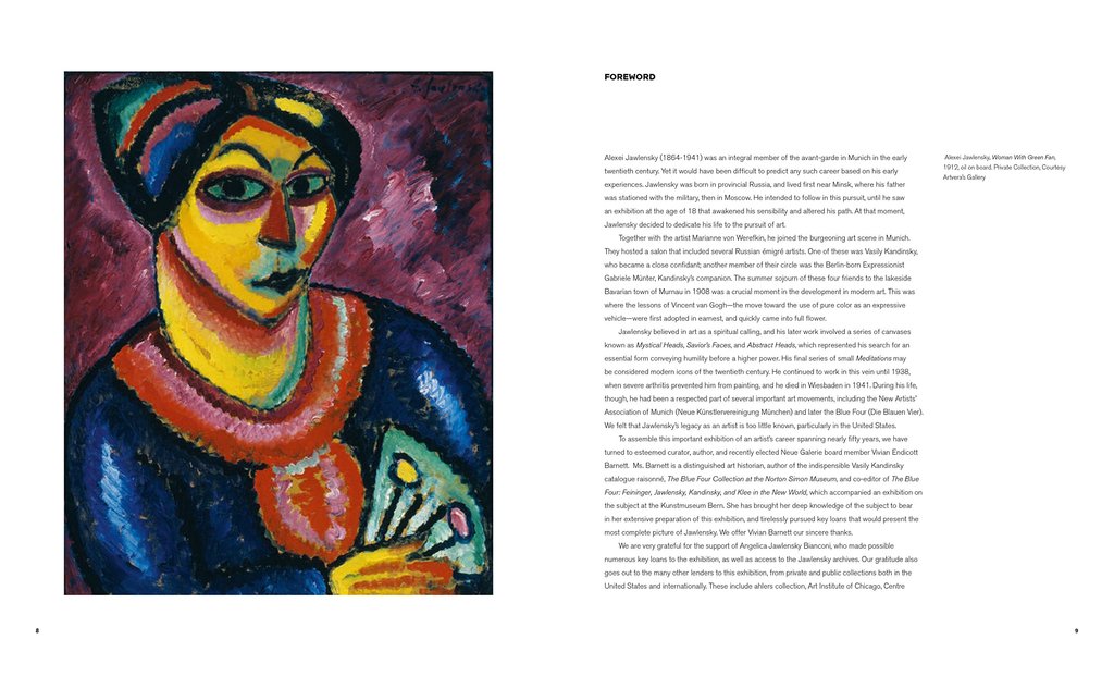 Alexei Jawlensky. By Vivian Endicott Barnett.