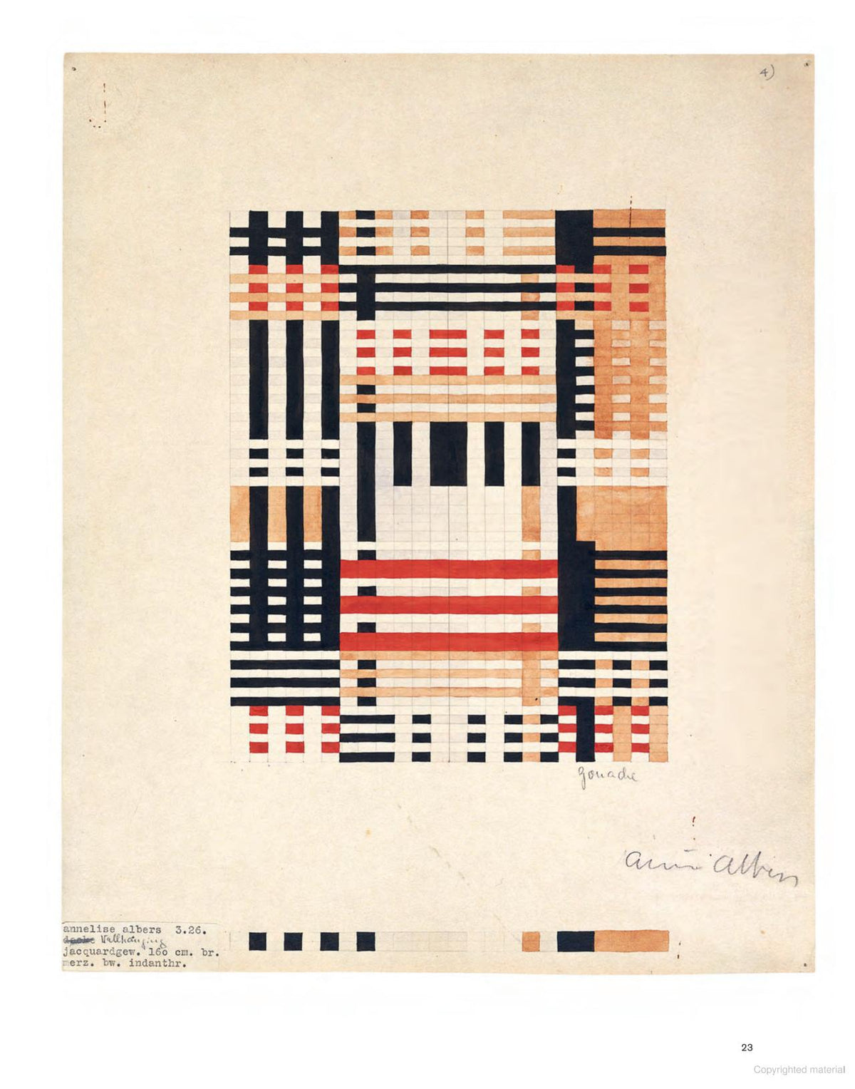 Anni Albers by Ann Coxon, Briony Fer, Maria Müller-Schareck Inner Page