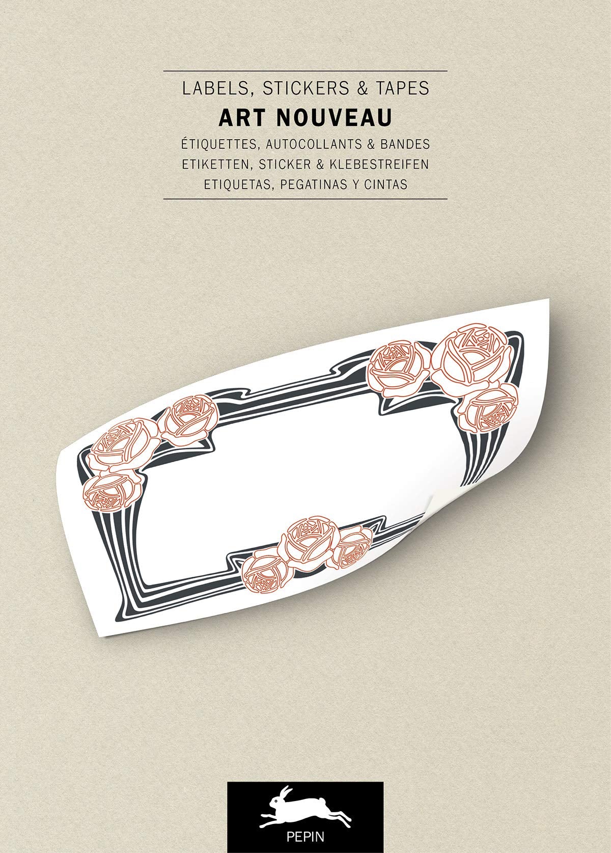 Art Nouveau Label, Sticker & Tape Book