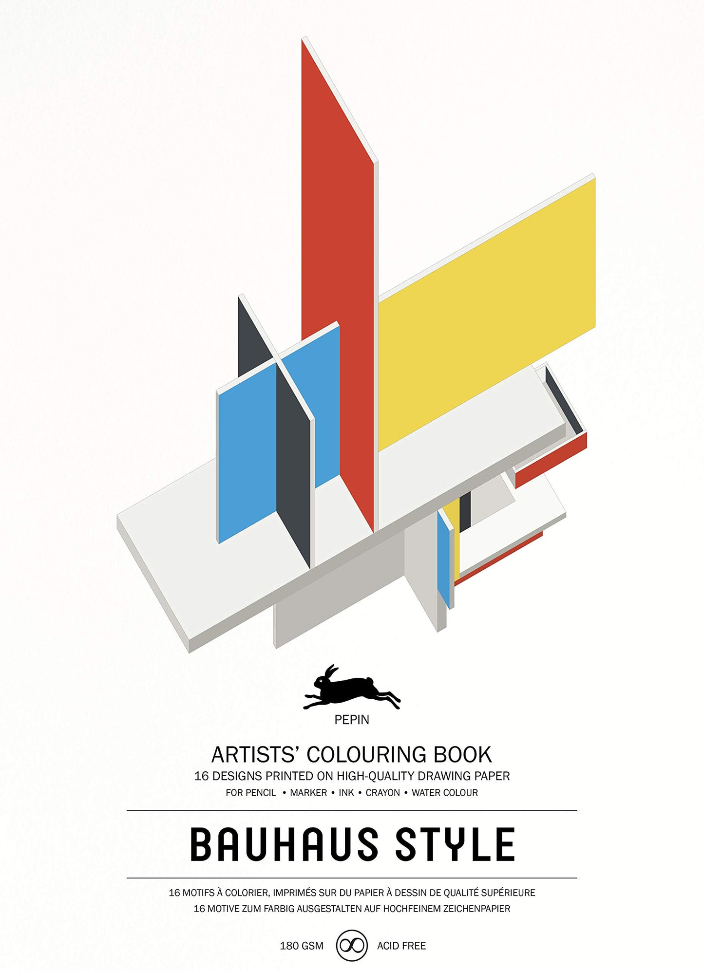 Bauhaus Style: Artists’ Coloring Book