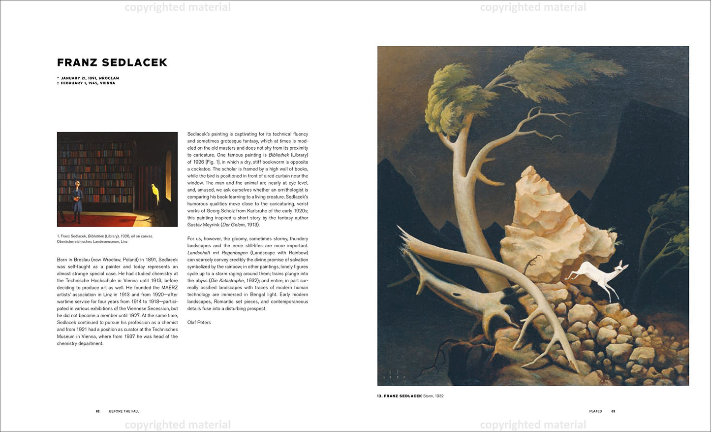 Before the Fall: German and Austrian Art of the 1930s, edited by Olaf Peters