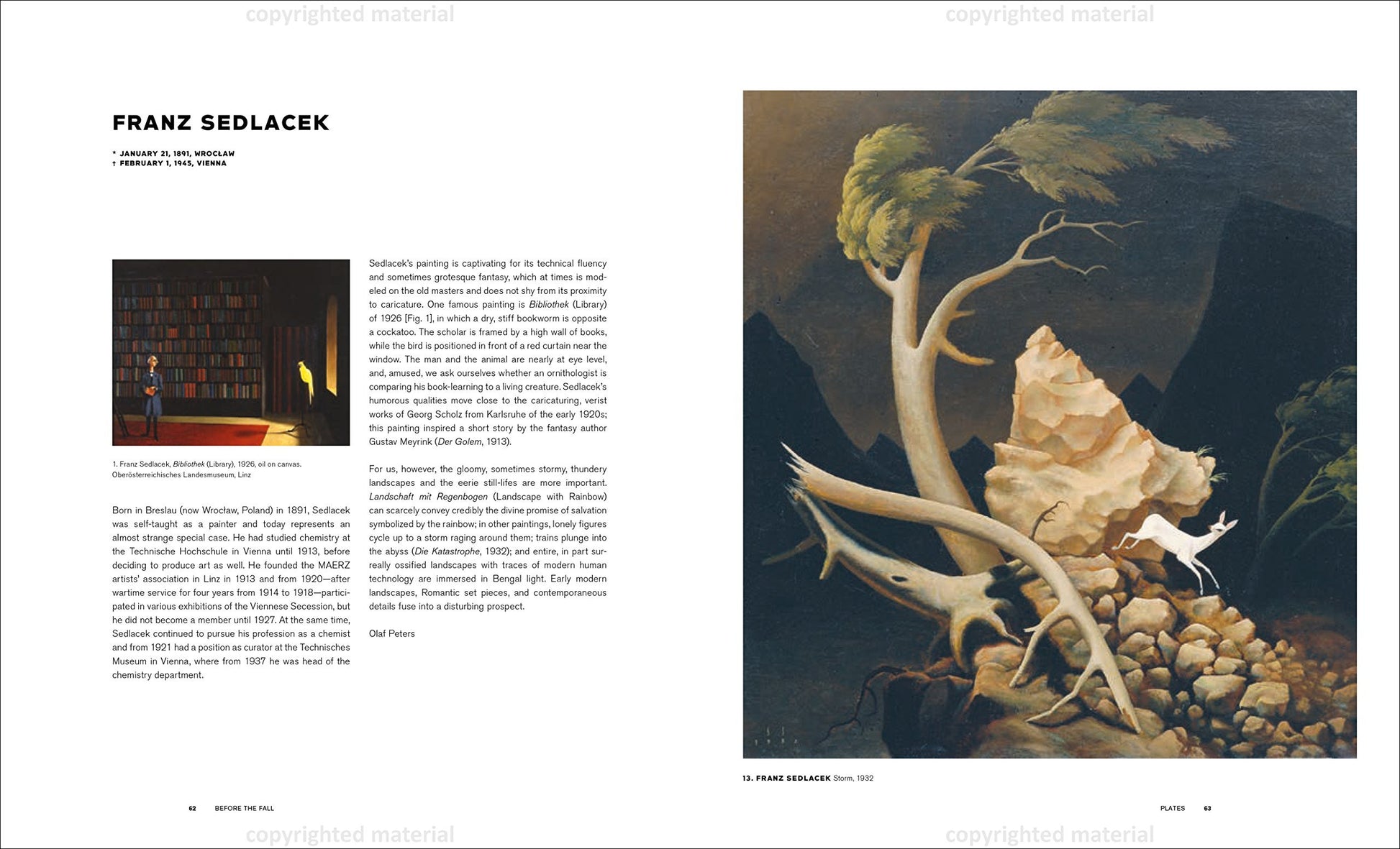 Before the Fall: German and Austrian Art of the 1930s, edited by Olaf Peters
