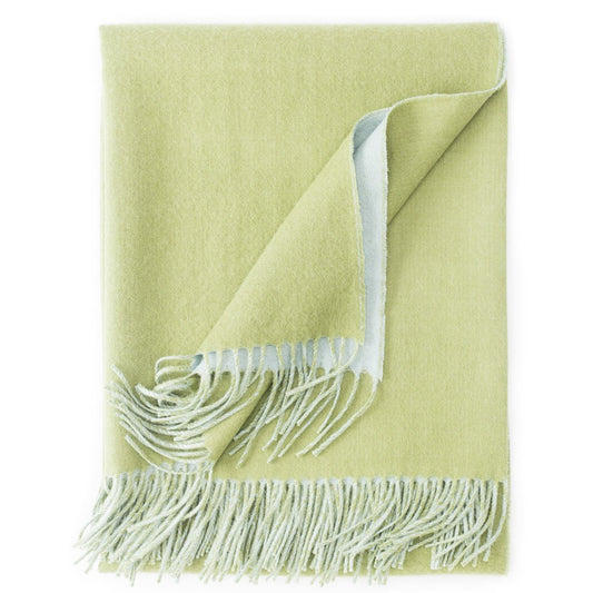 Vienna Carriage Throw, Aquamarine / Peridot