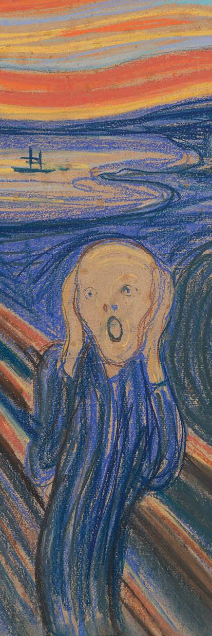 The Scream Bookmark.