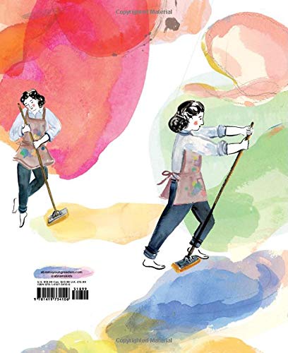 Dancing Through Fields of Color: The Story of Helen Frankenthaler by Elizabeth Brown and illustrated by Aimee Sicuro 