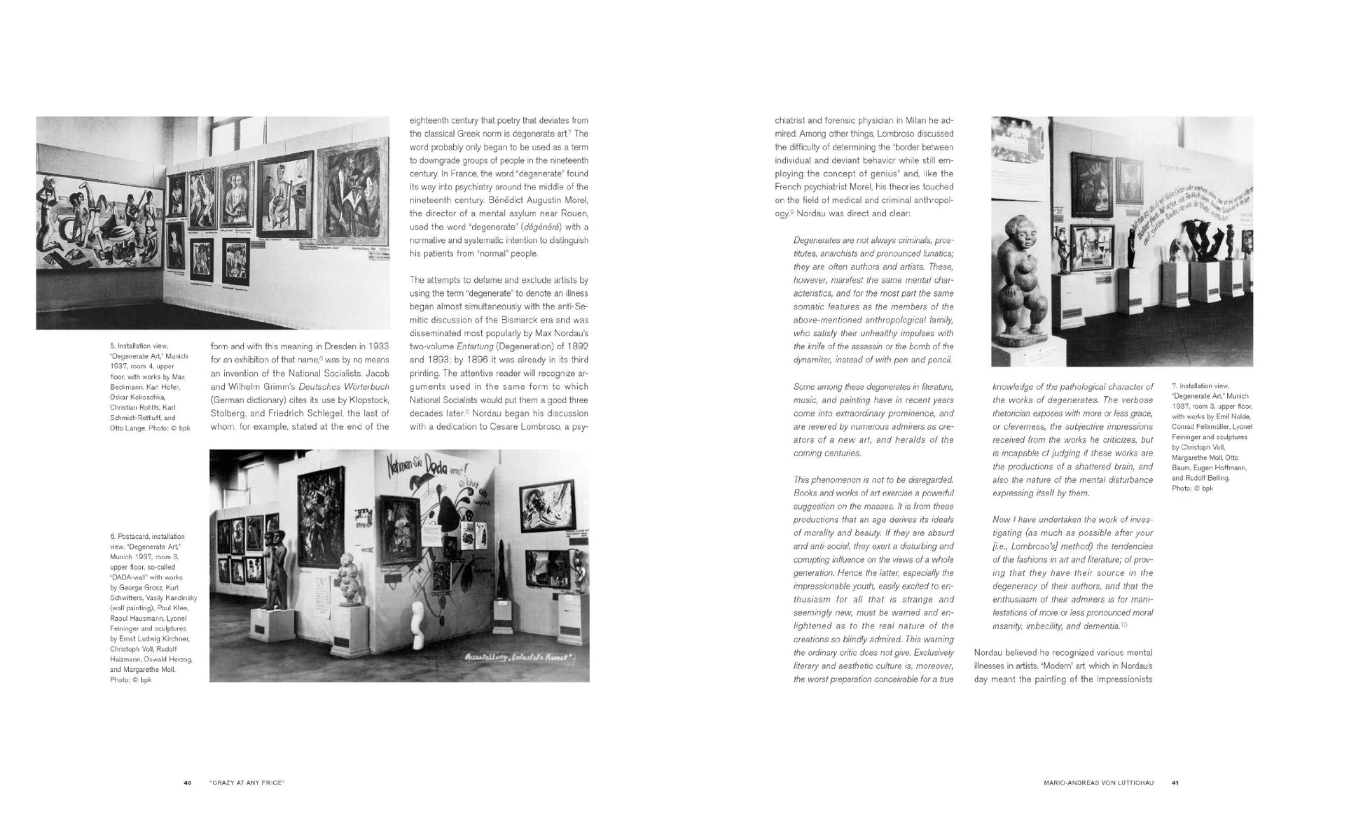 Degenerate Art: The Attack on Modern Art in Nazi Germany 1937, edited by Olaf Peters