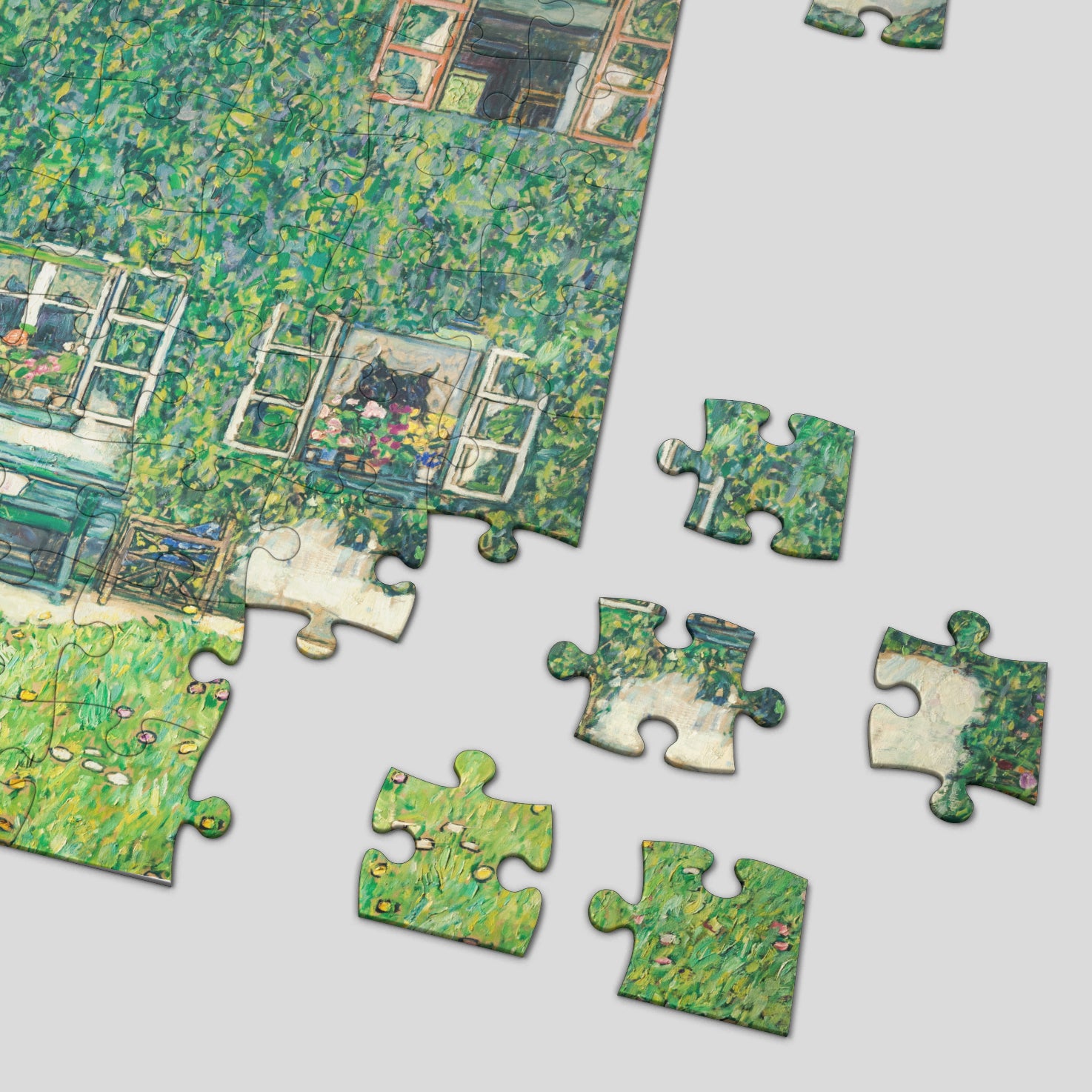 Forester's House in Weissenbach II (Garden) Jigsaw Puzzle