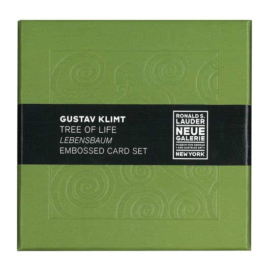 Gustav Klimt Tree of Life (Lebensbaum) Embossed Card Set