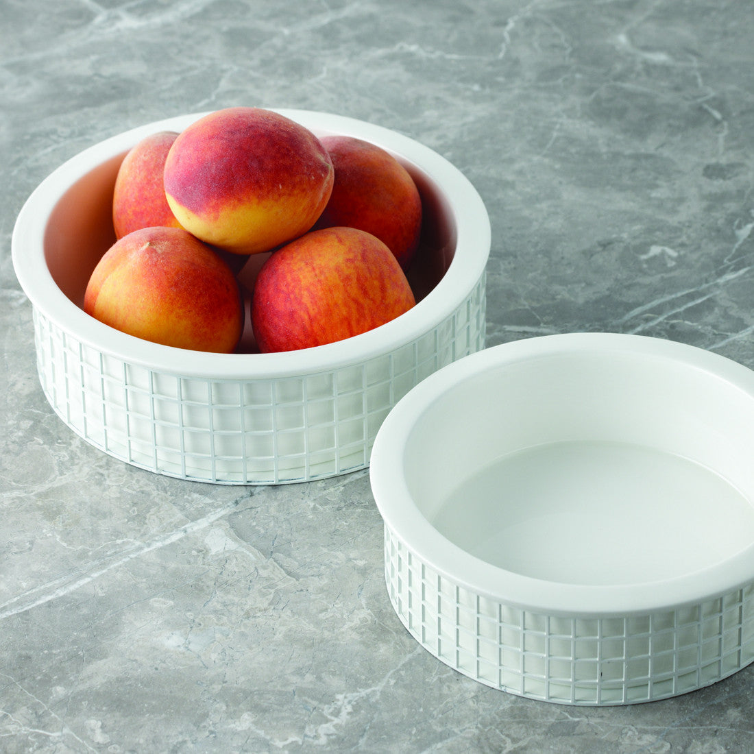 Gitterwerk Bowl - Large (left) and Small (right)