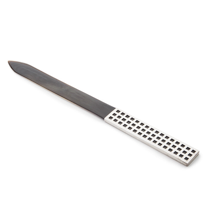 Hoffmann Sterling Silver/Horn Letter Opener
