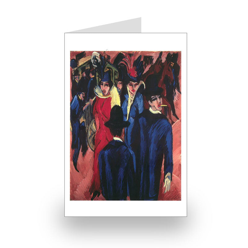Ernst Ludwig Kirchner Exhibition Notecard [Large Single Card]