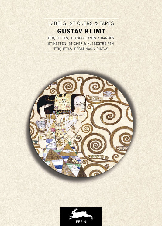 Gustav Klimt Label, Sticker & Tape Book