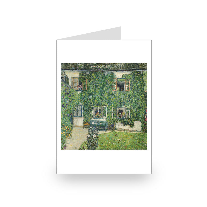 Gustav Klimt: Forester's House in Weissenbach II (Garden), 1914 [Single Card]