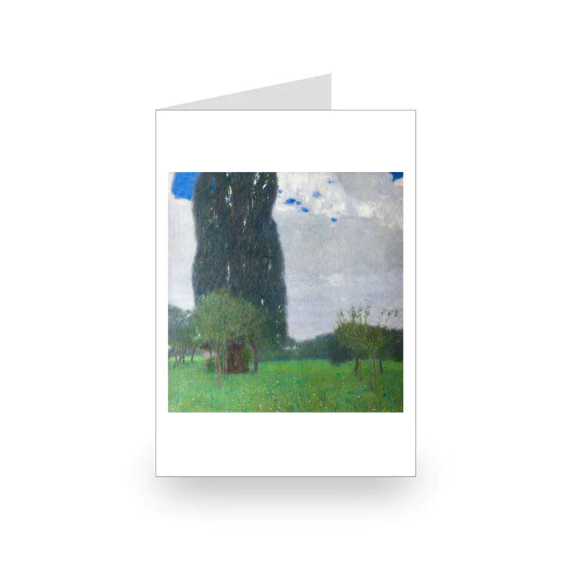 Gustav Klimt: The Large Poplar Tree I, 1900 [Single Card]