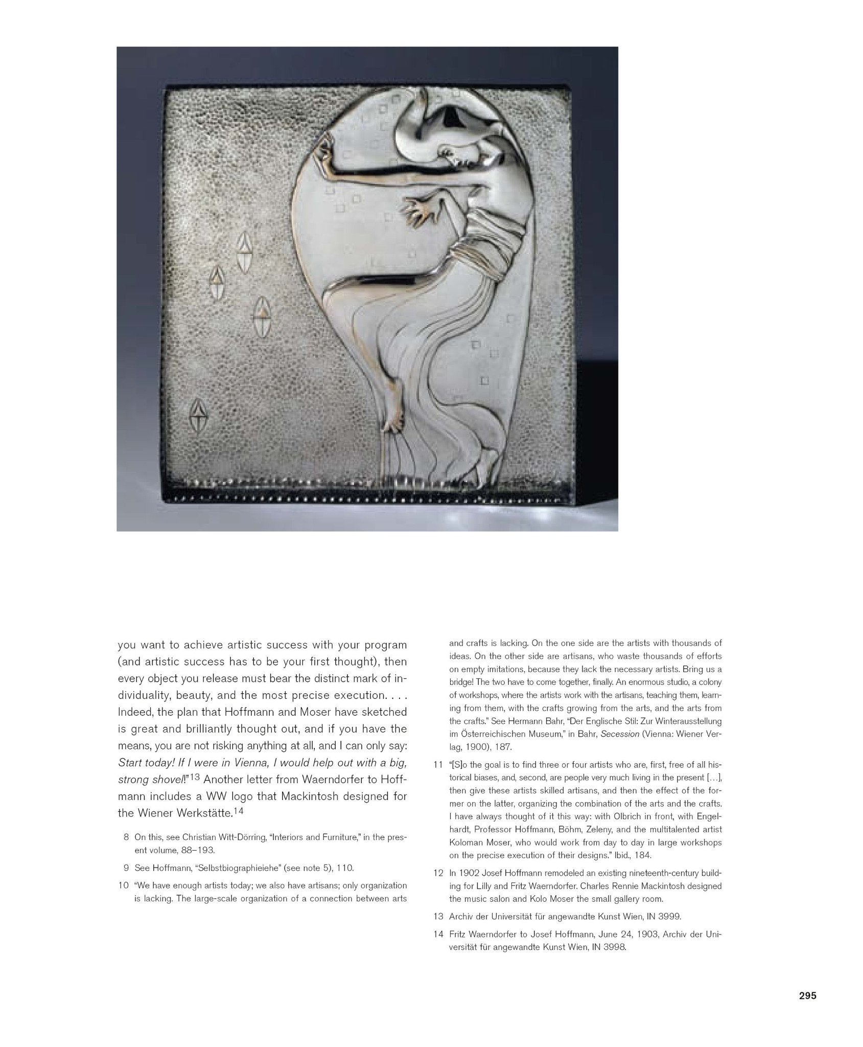 Koloman Moser: Designing Modern Vienna 1897-1907. Edited by Christian Witt-Dörring.