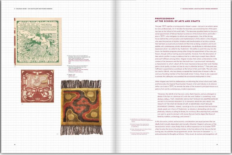 Koloman Moser: Universal Artist between Klimt and Hoffmann, Edited by Christoph Thun-Hohenstein, Elisabeth Schmuttermeier and Christian Witt-Dörring, MAK Vienna.  