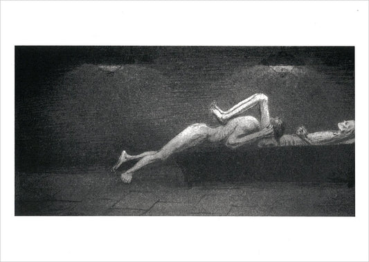 Alfred Kubin: The Kiss [Postcard]