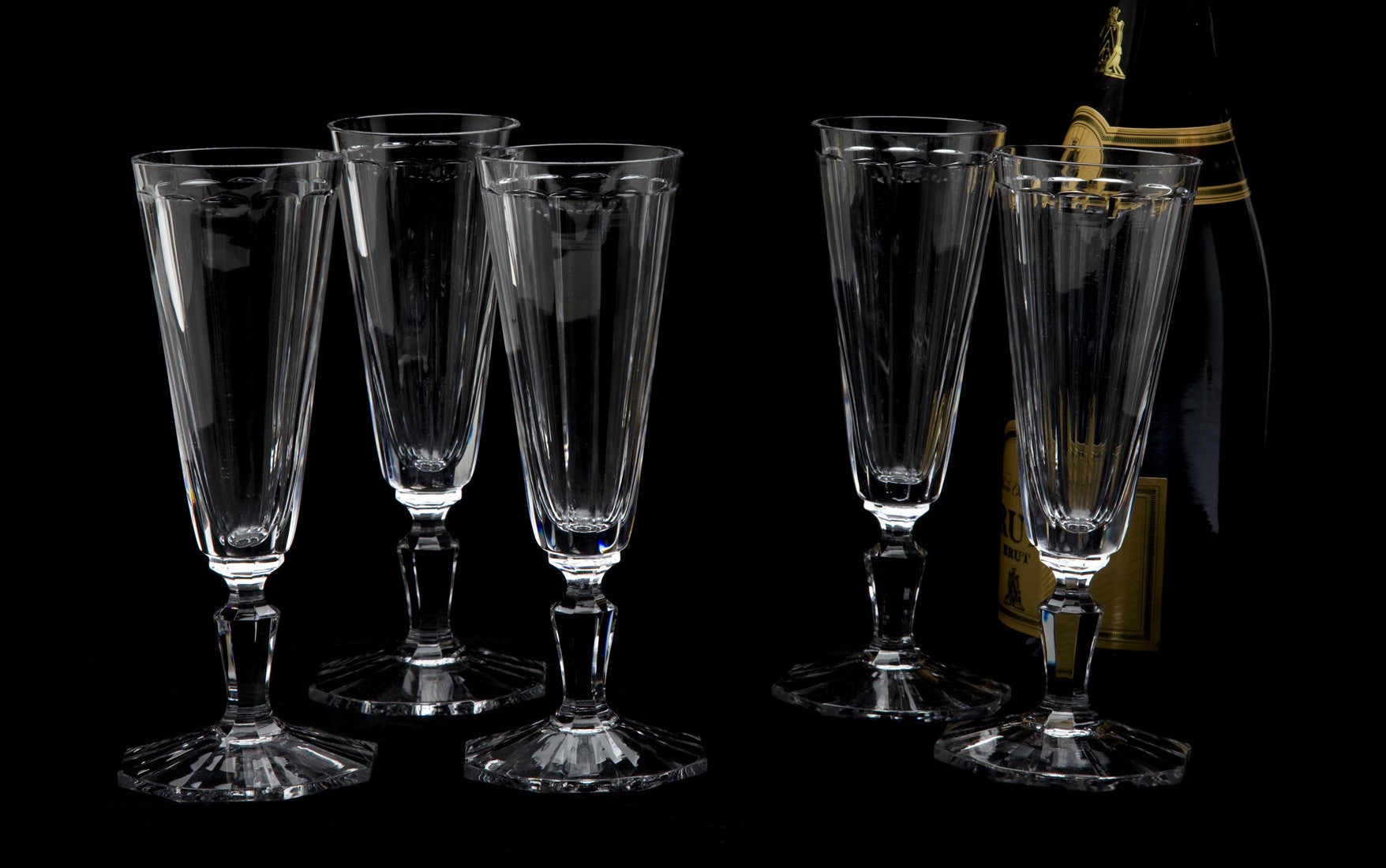 Ludwig Lobmeyr Palais Champagne Flutes