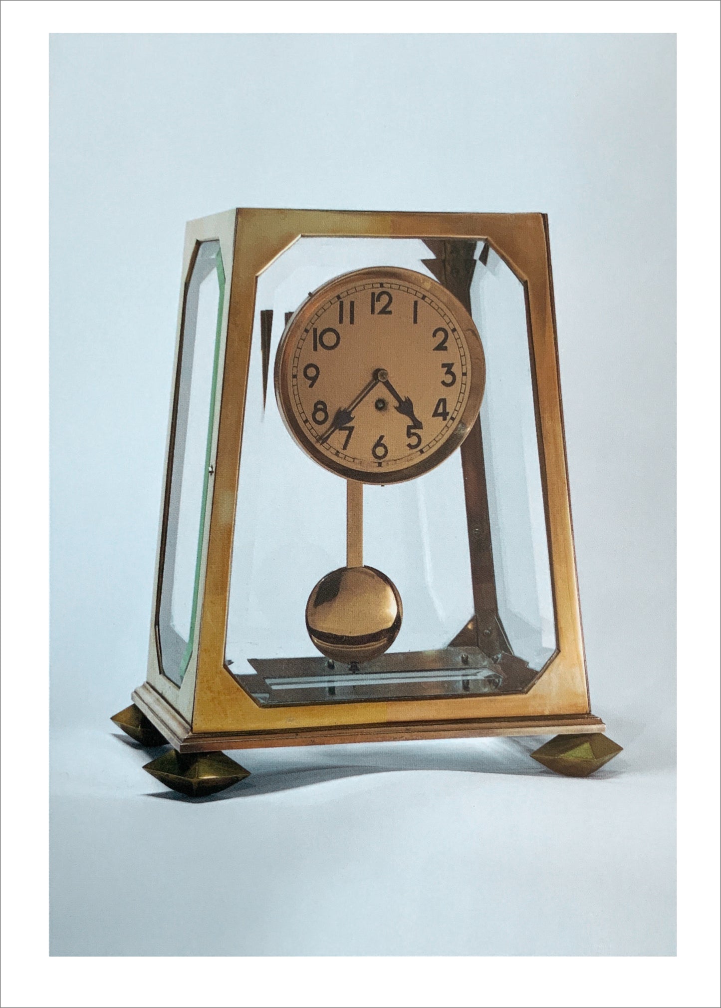 Adolf Loos: Mantelpiece clock [Postcard]