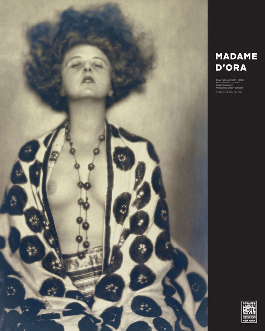 Madame d'Ora Exhibition Poster: "Elsie Altmann-Loos", 1922.