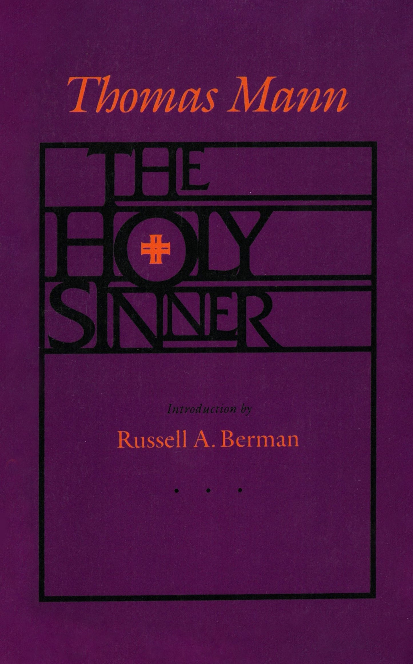 The Holy Sinner