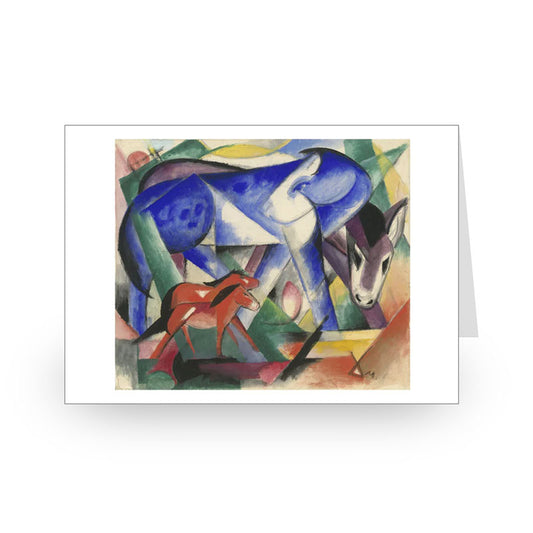 Franz Marc: The First Animals, 1913 [Single Card]