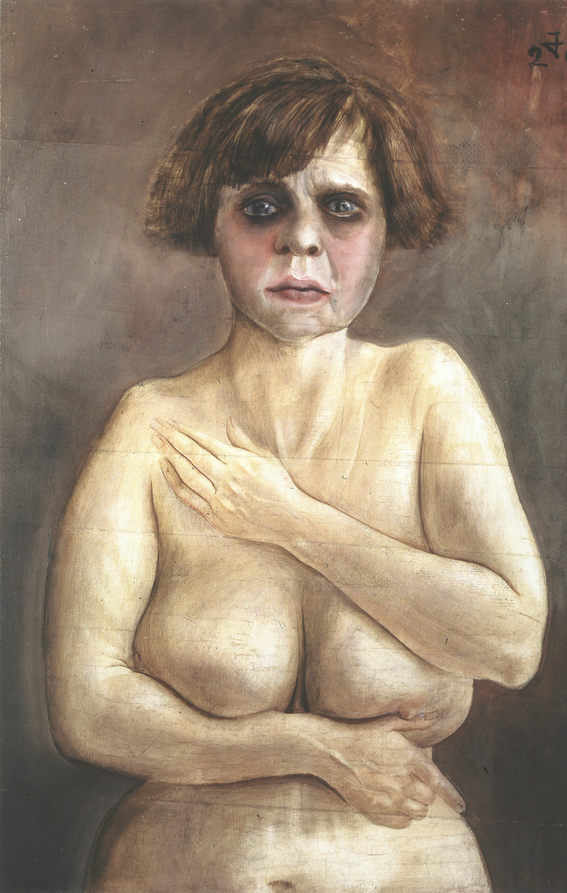 Otto Dix "Half-Nude", 1926.