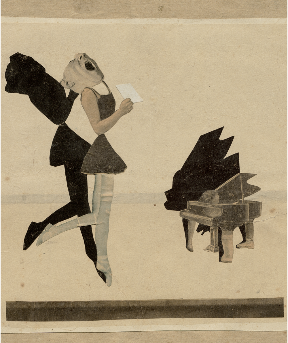 Limited Edition Print: Hannah Höch, "The Singer", 1926.