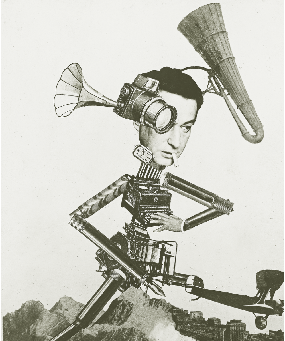 Limited Edition Print: Umbo (Otto Umbehr), "The Racing Reporter (Egon Erwin Kisch)", 1926.
